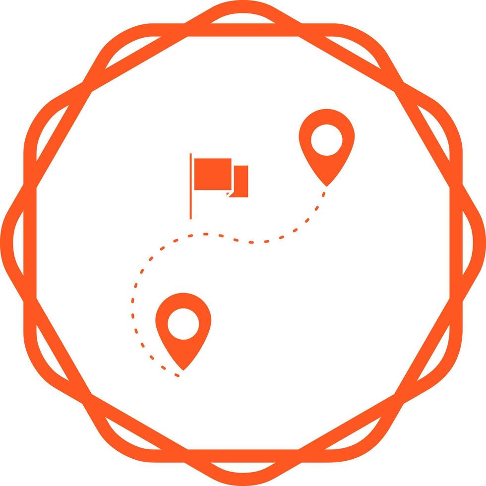 Route Vector Icon