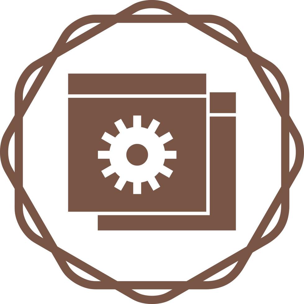 Website Settings Vector Icon