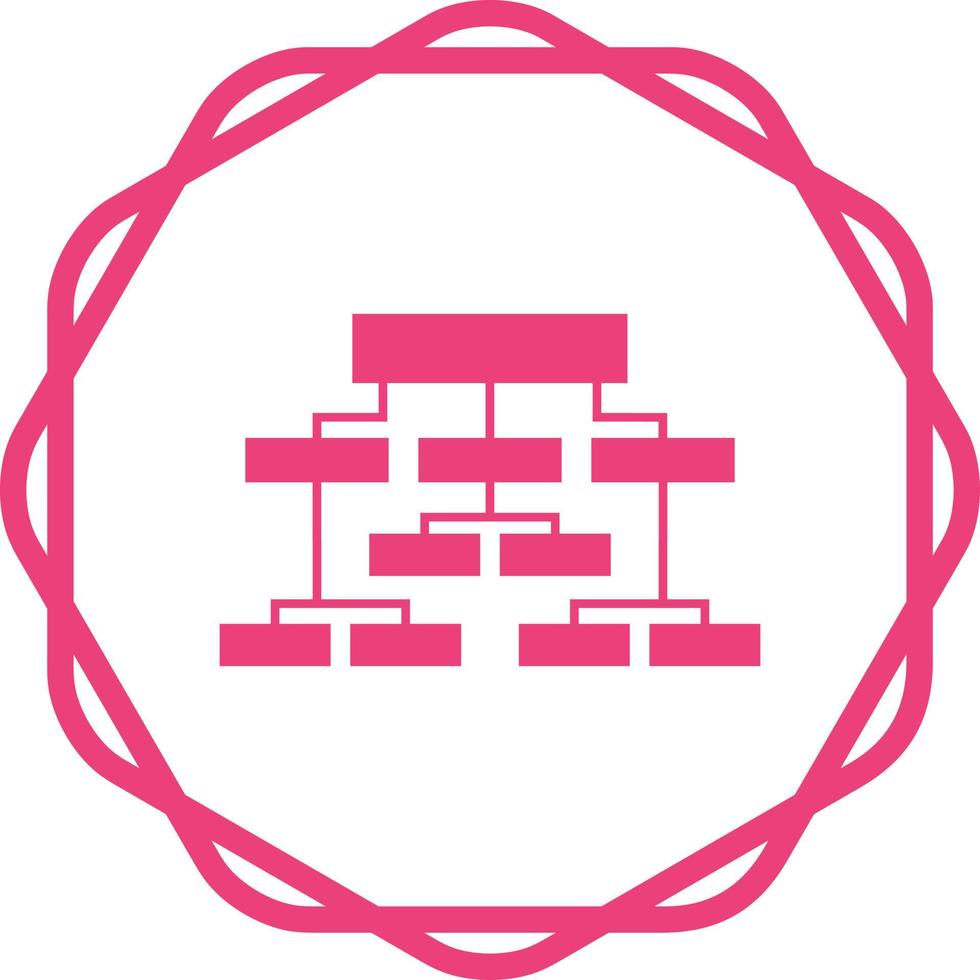 Business Structure Vector Icon