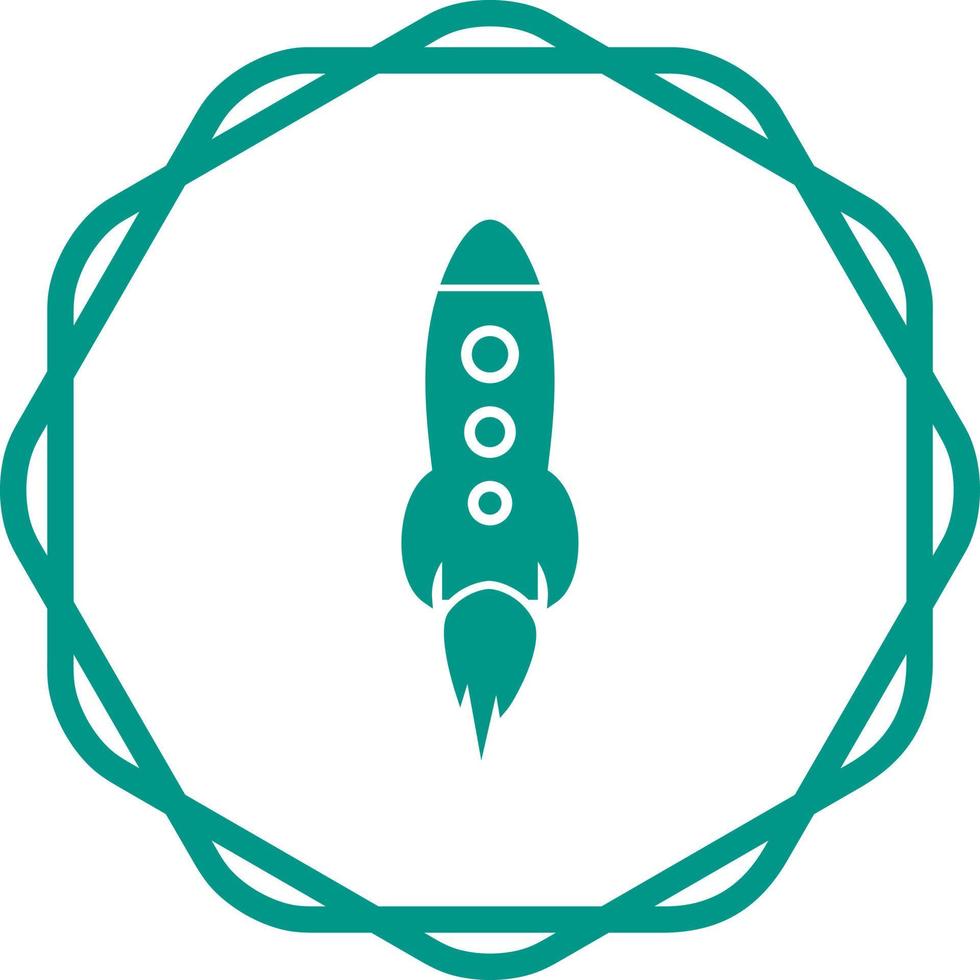 Marketing Rocket Vector Icon