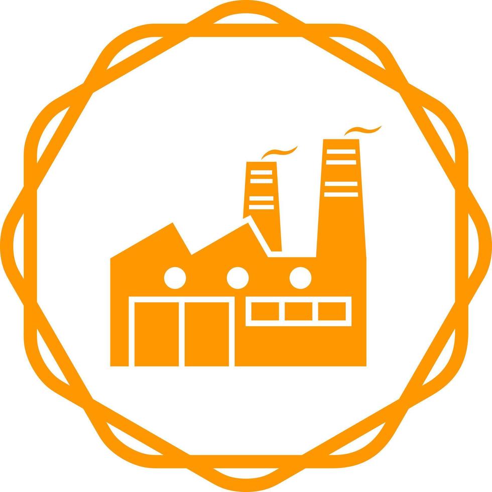 Factory Vector Icon