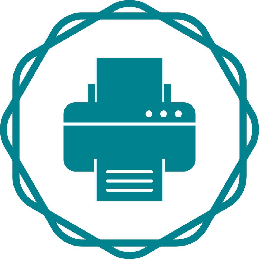 Printer Vector Icon