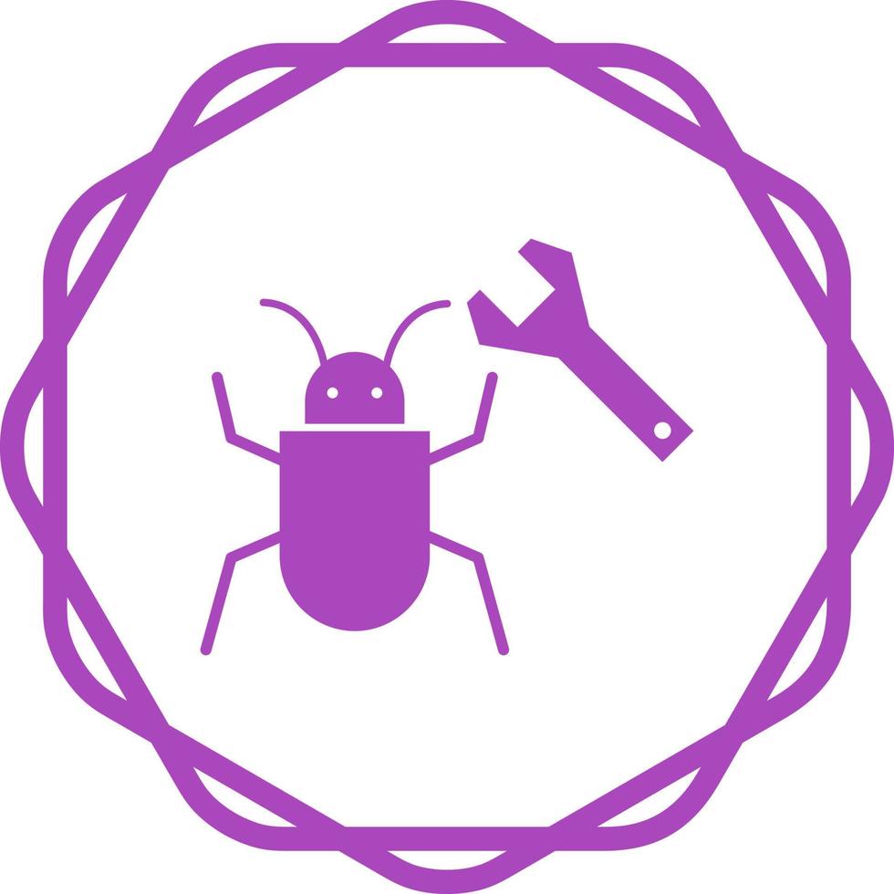 Bug Fixing Vector Icon