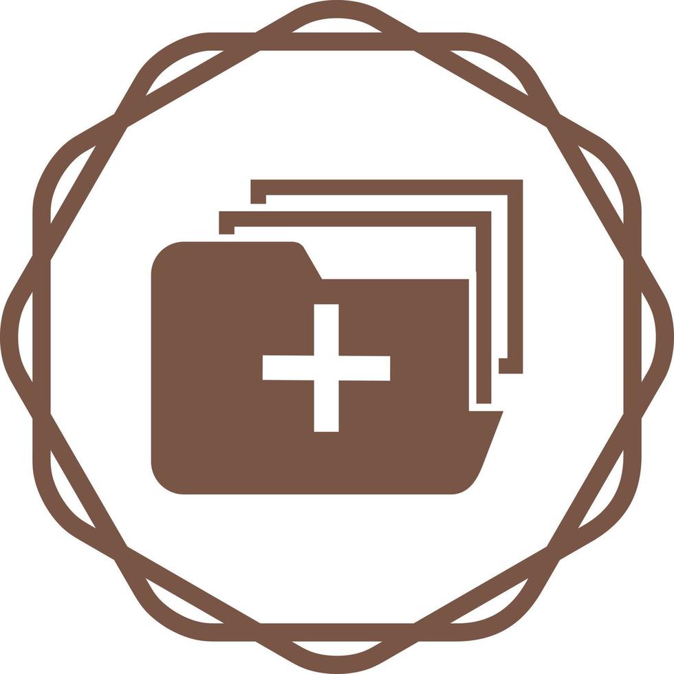 Medical Folder Vector Icon