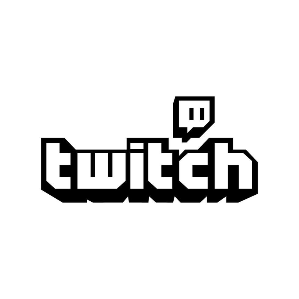 Twitch logo editorial vector 22424370 Vector Art at Vecteezy