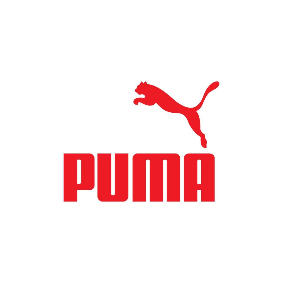 RED PUMA logo editorial vector 22424509 Vector Art at Vecteezy