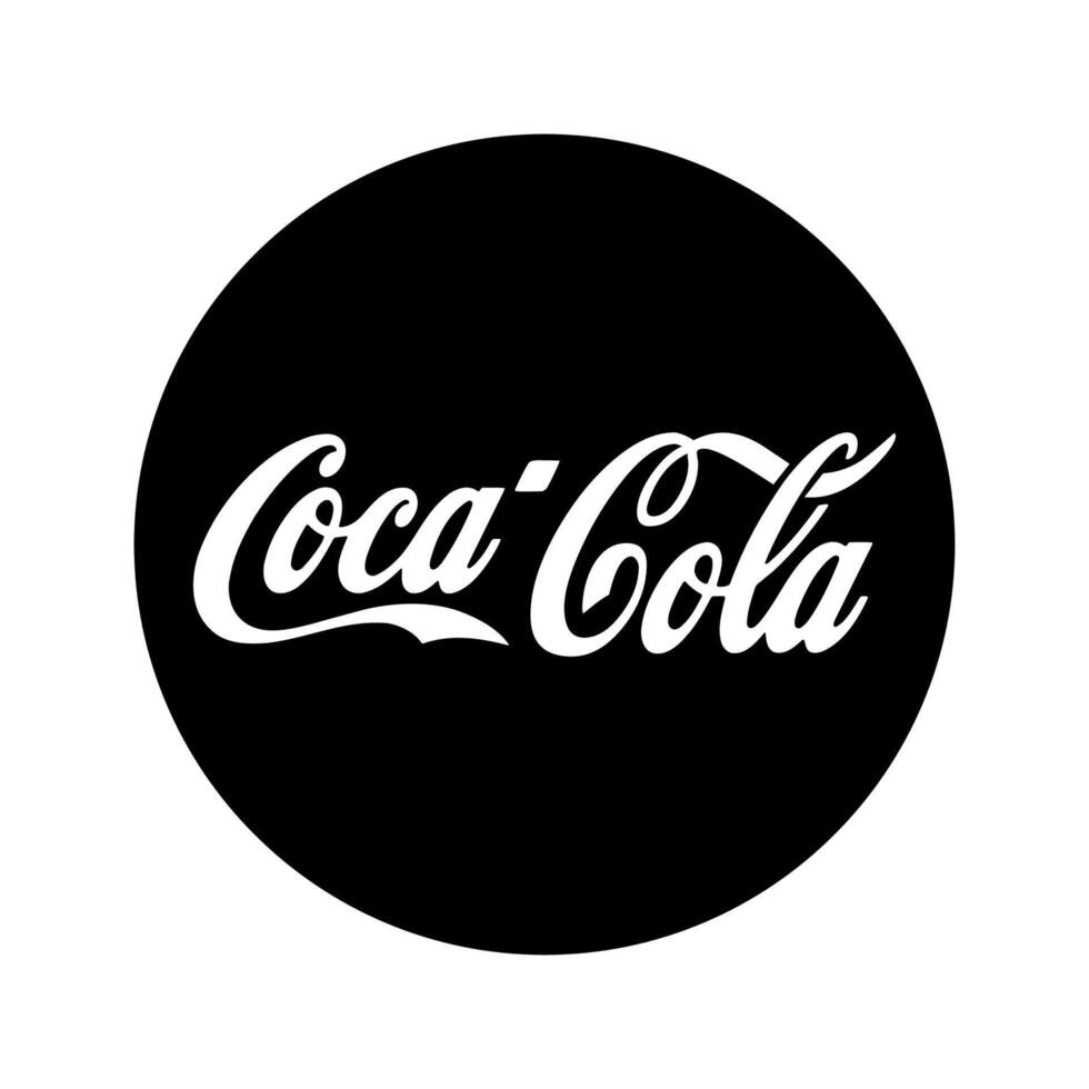 Coca Cola Black logo editorial vector 22424672 Vector Art at Vecteezy