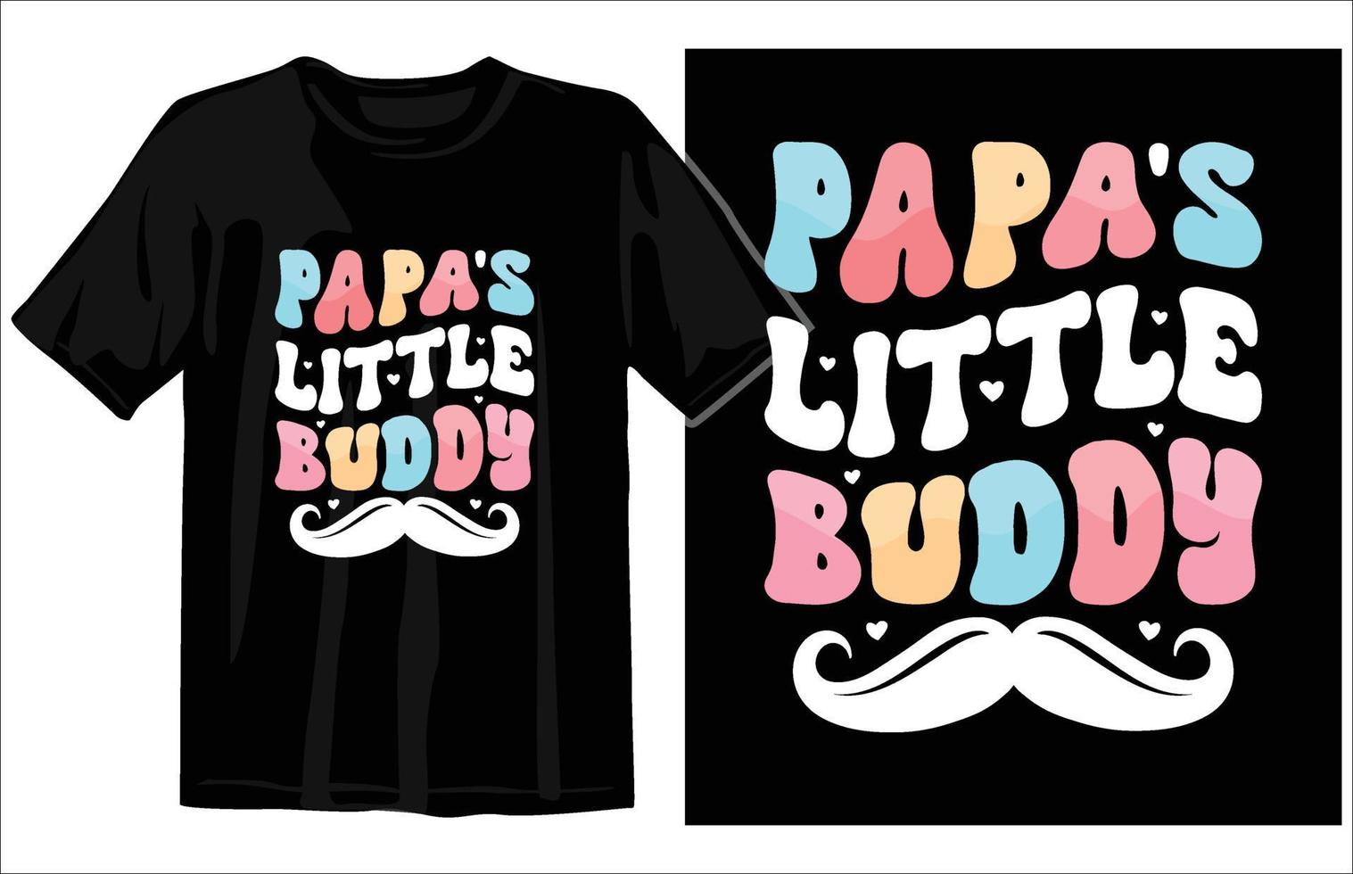Fathers day t shirt design vector, dad t shirt design, papa graphic tshirt design, dad svg design, Free vector colorful fathers day lettering sticker