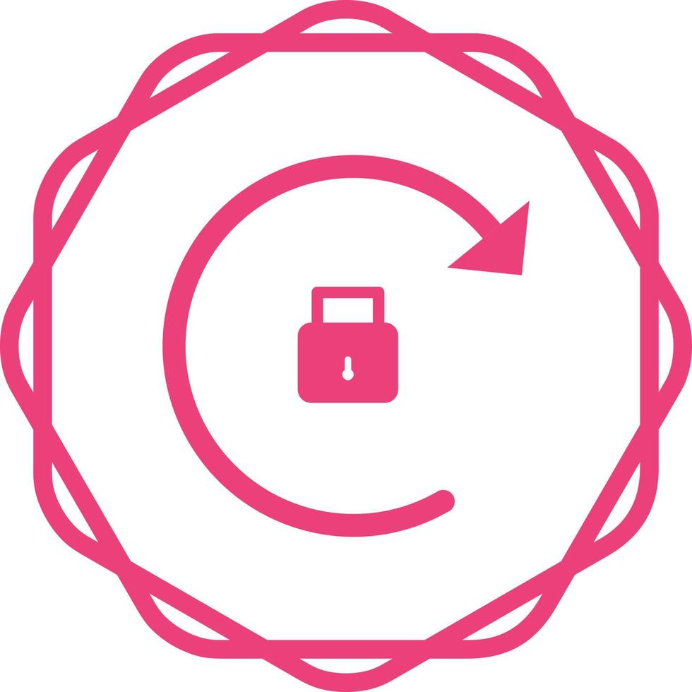 Portrait orientation lock Vector Icon