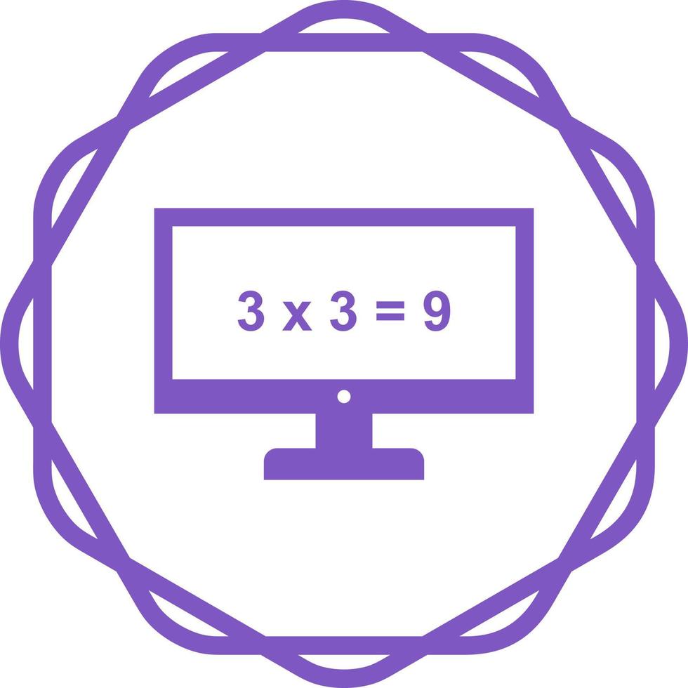 Math in Computer Vector Icon 22424835 Vector Art at Vecteezy