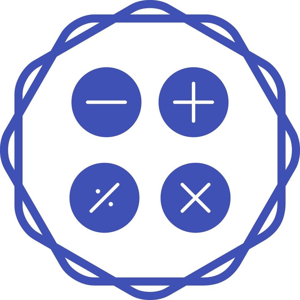 Math Symbols Vector Icon