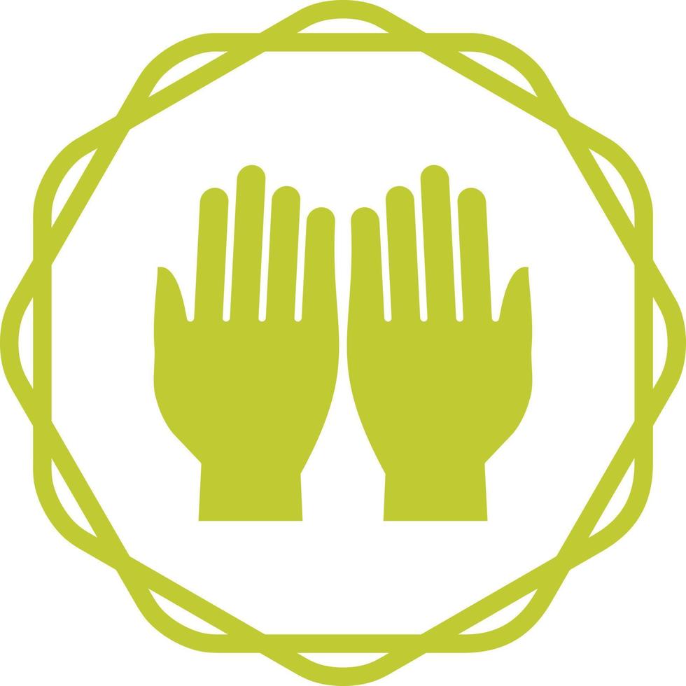 Praying Hands Vector Icon