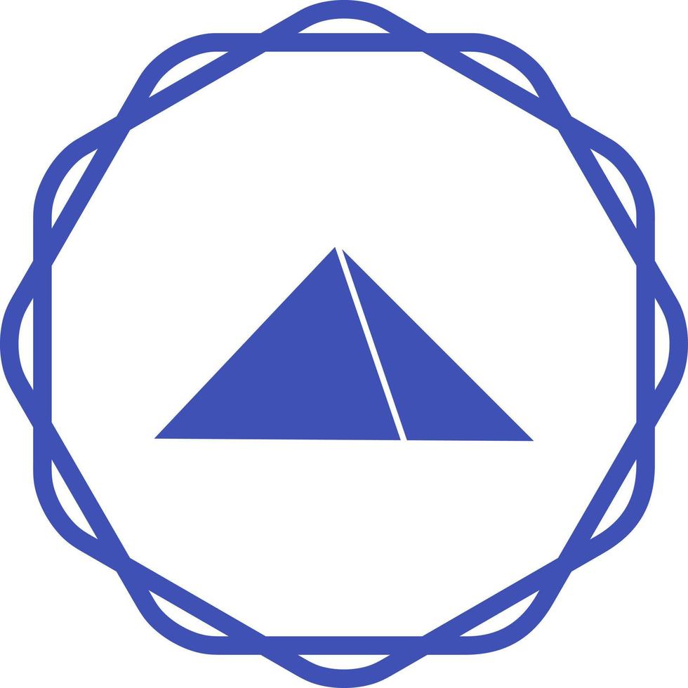 Pyramid Vector Icon