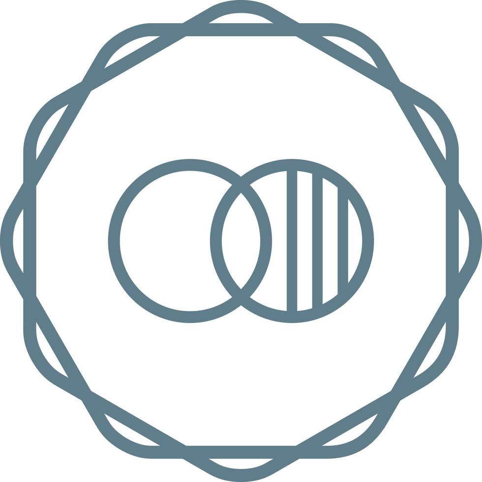 Discrete Math Vector Icon