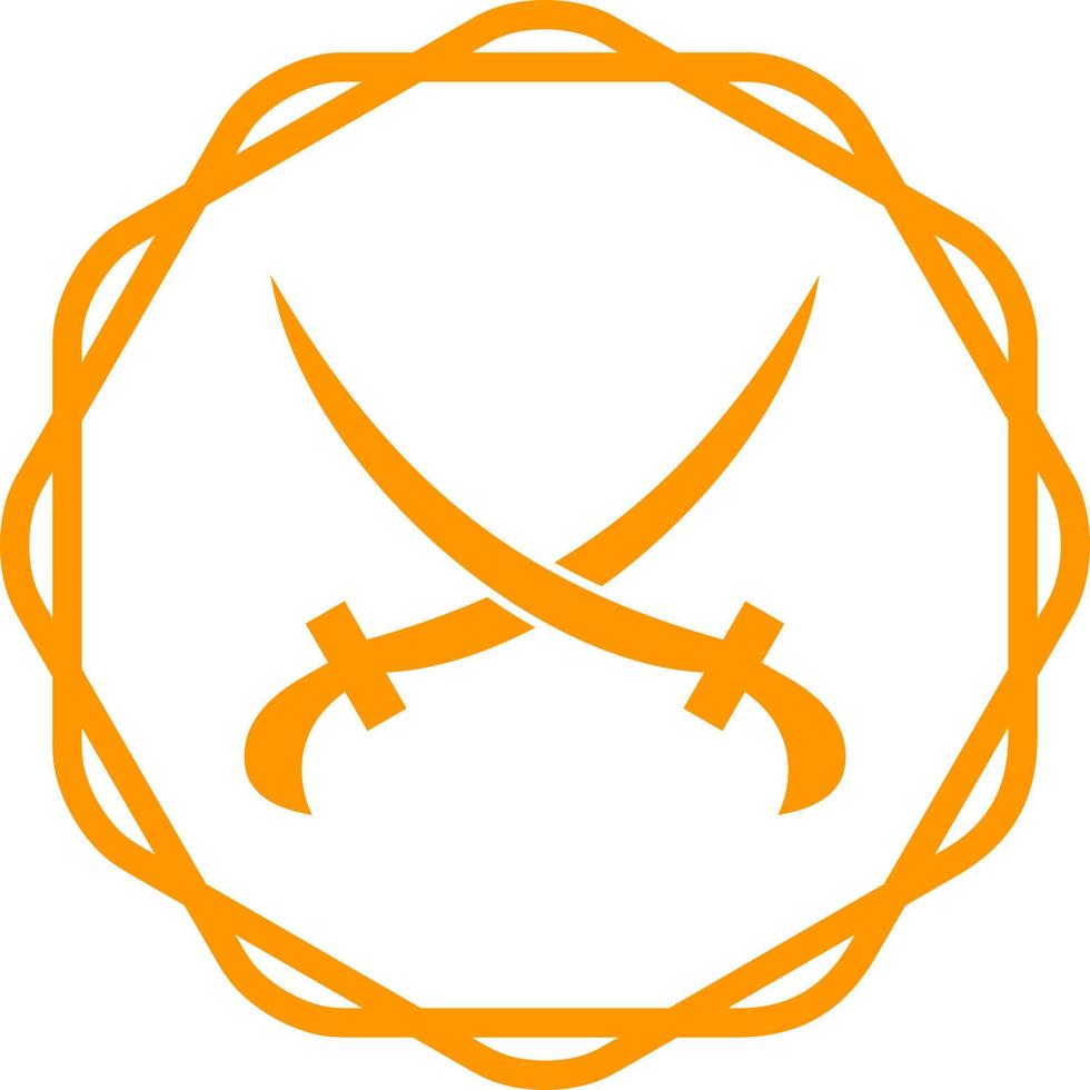 Two Swords Vector Icon