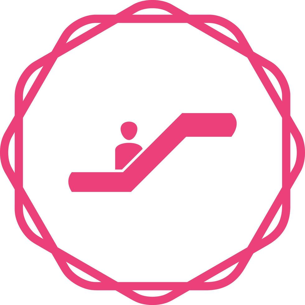 Escalator Vector Icon