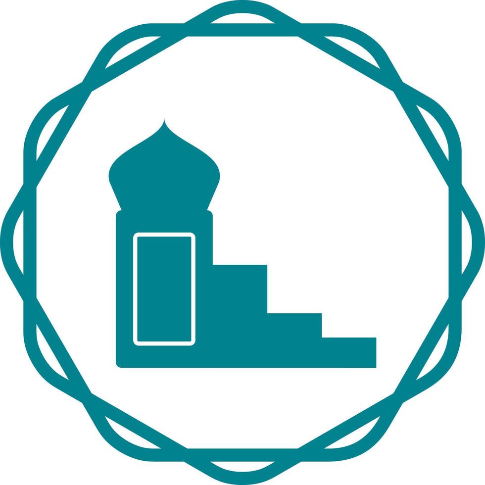 Mimbar Vector Icon
