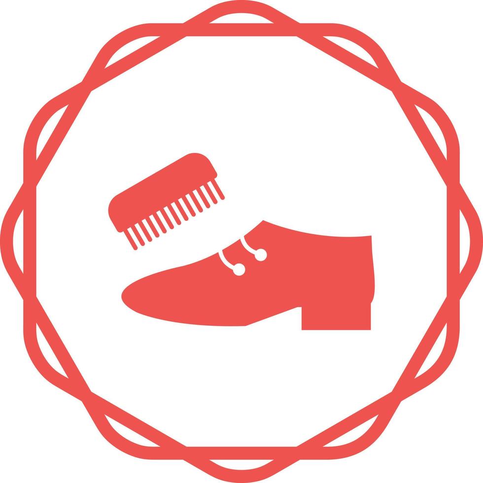 Shoe Polishing Vector Icon