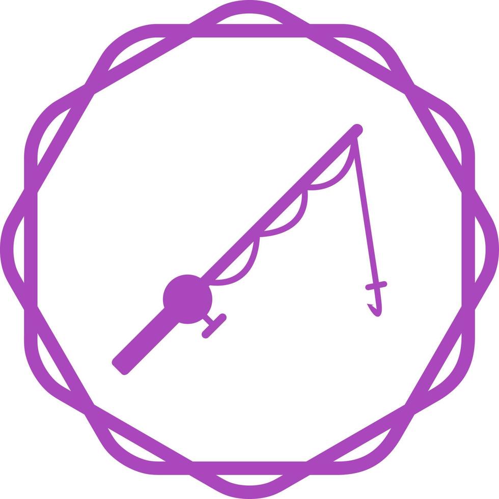 Fishing Rod Vector Icon