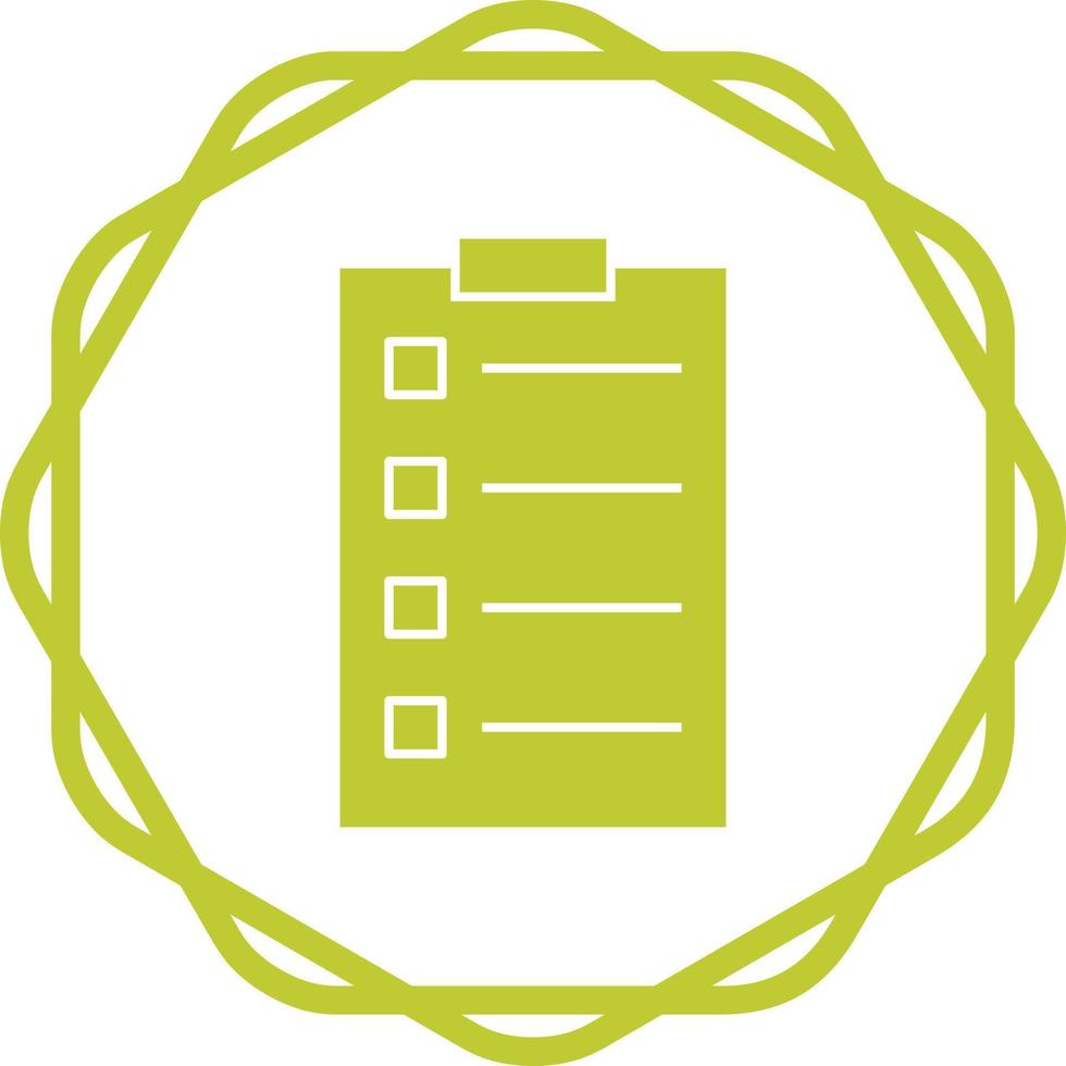 Tasks Vector Icon