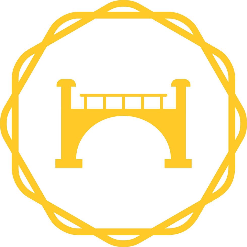 icono de vector de puente