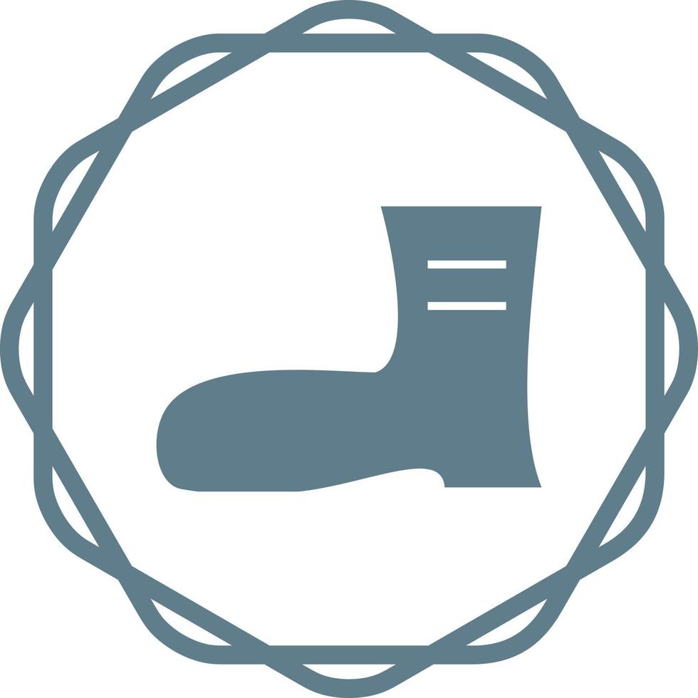 Construction boots Vector Icon