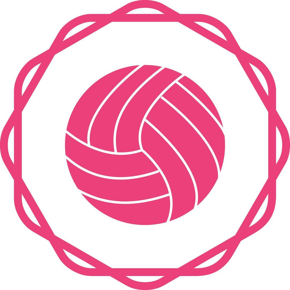 Volley ball Vector Icon