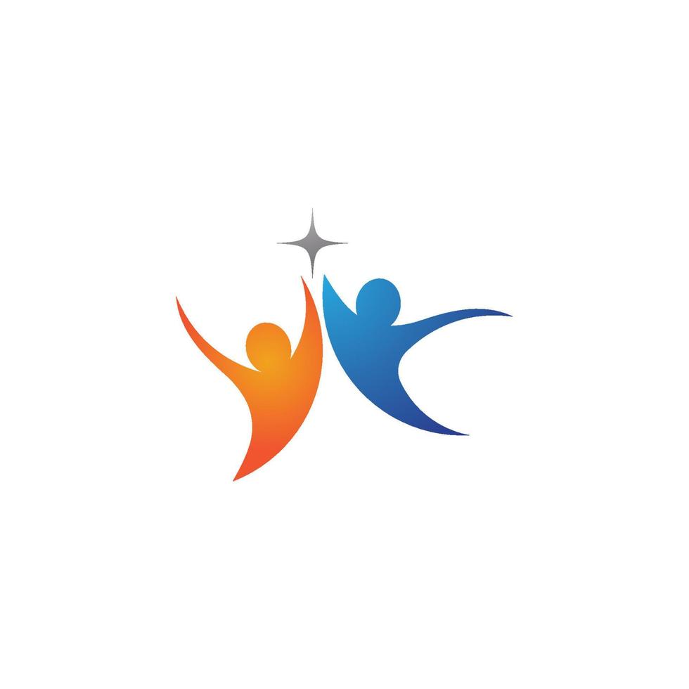 Community, network and social icon vector