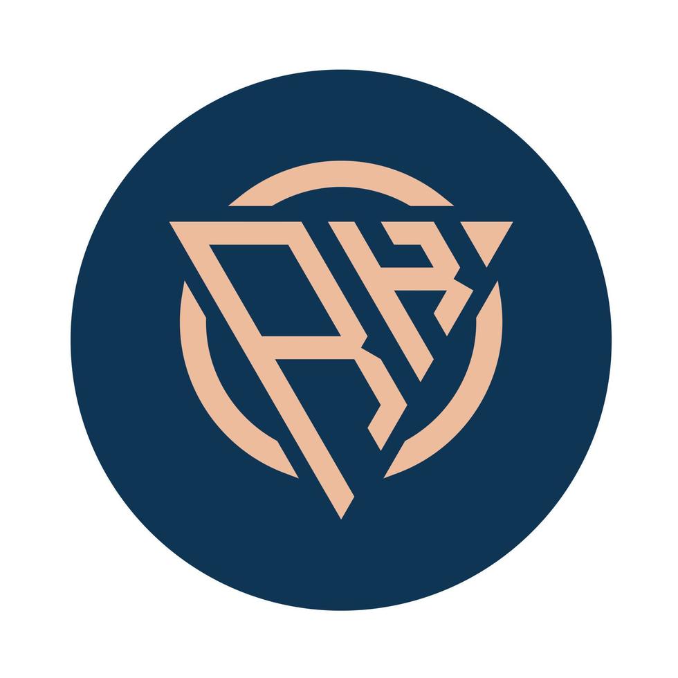 Creative simple Initial Monogram RK Logo Designs. vector