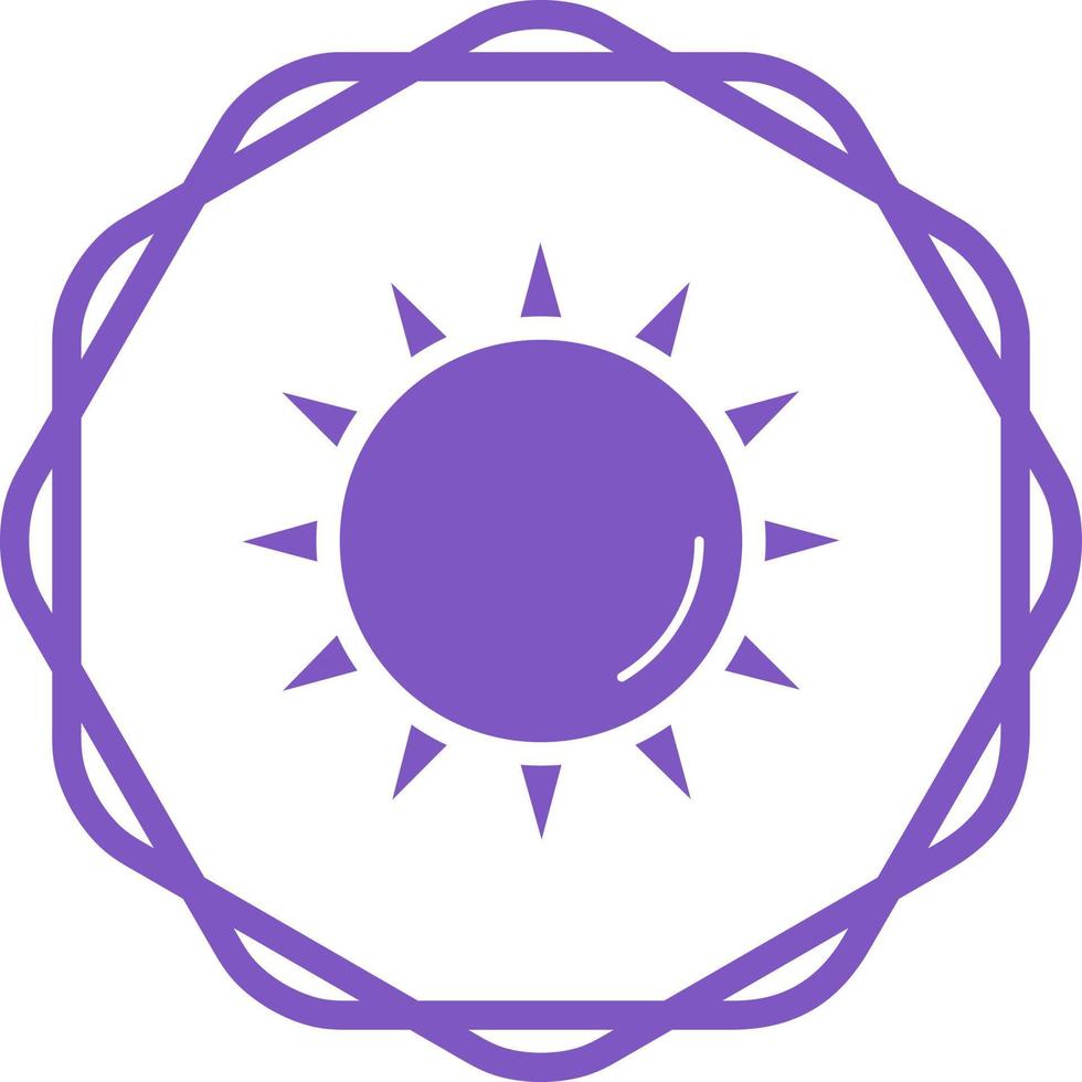 Sun Vector Icon