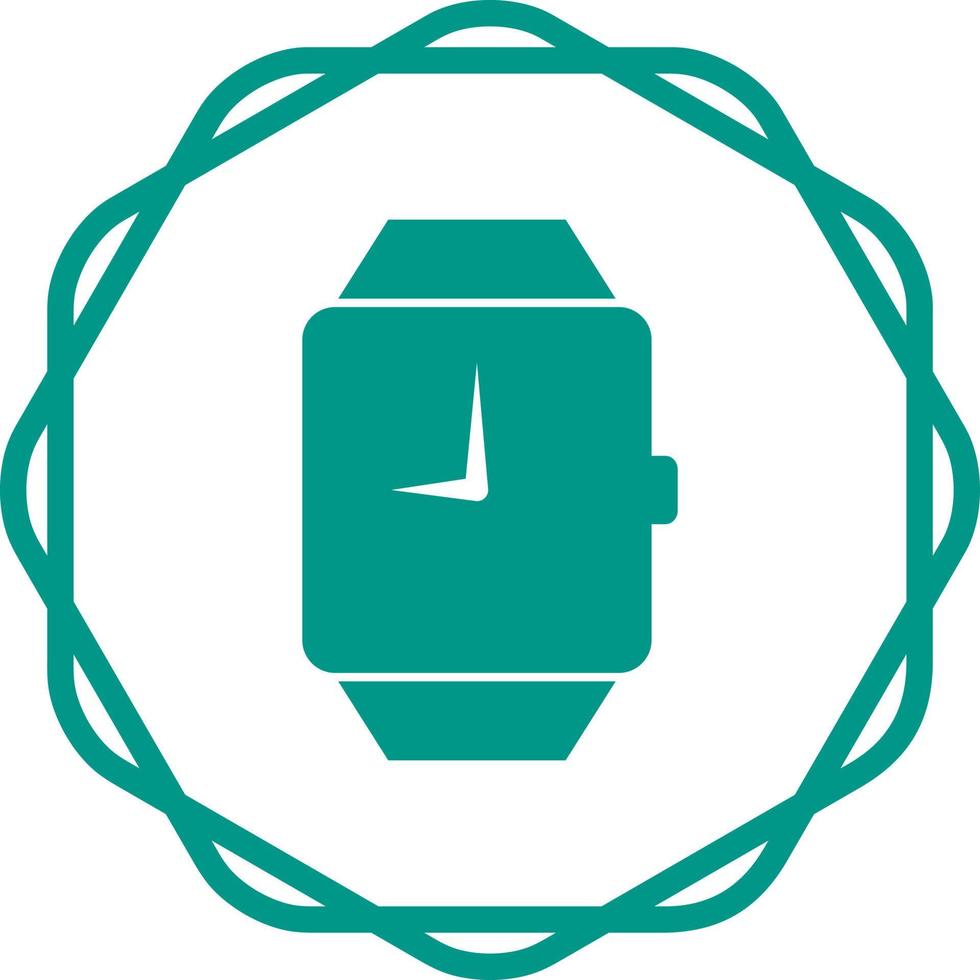 icono de vector de reloj elegante