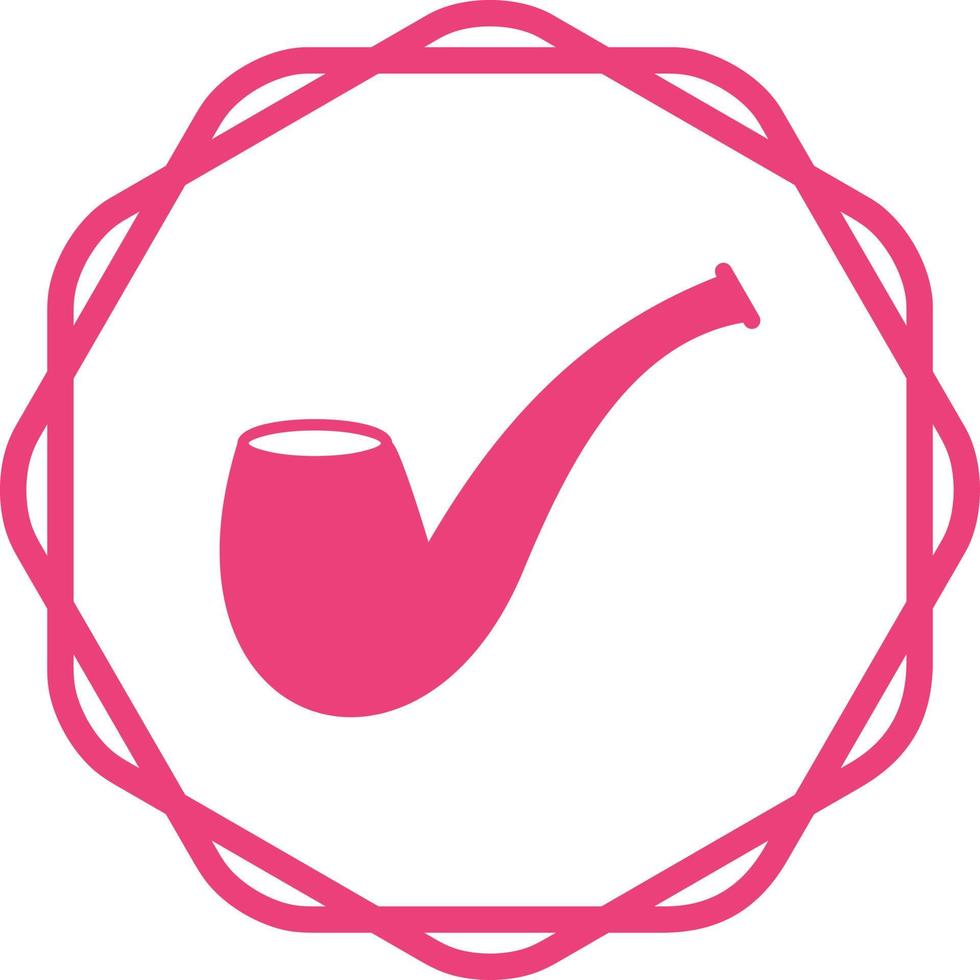 Smoking Pipe Vector Icon