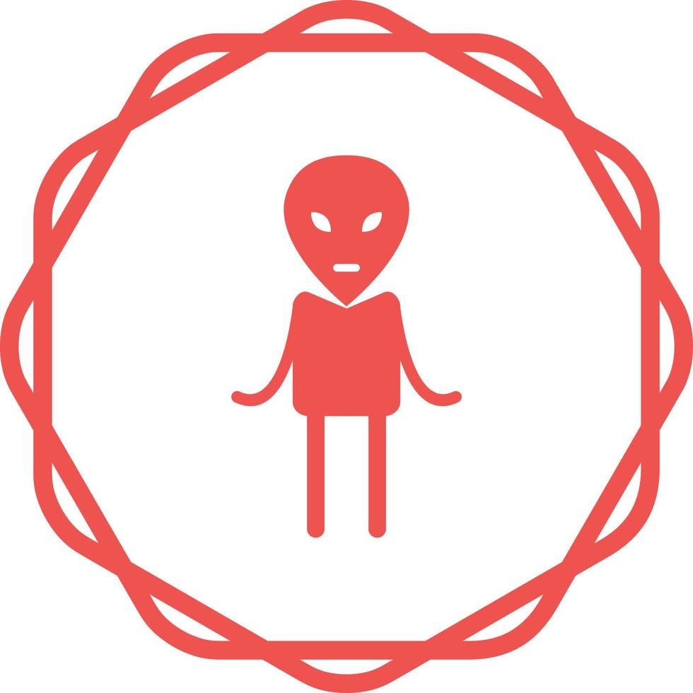 Alien Vector Icon