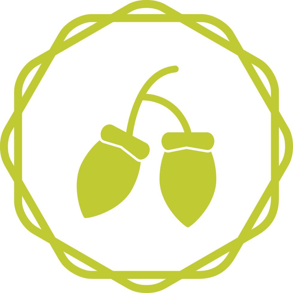 Acorns Vector Icon