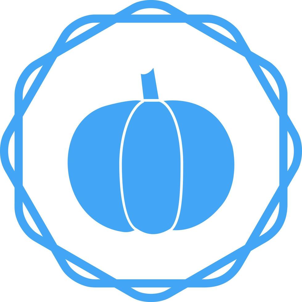 icono de vector de calabaza