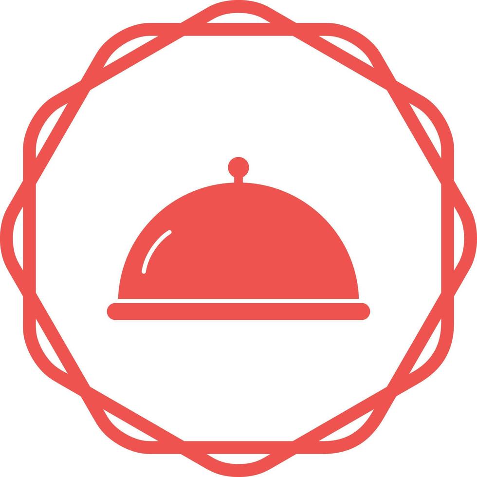 Covered Food Vector Icon