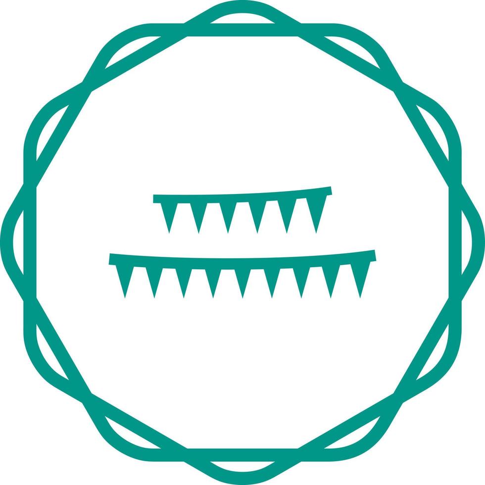 Celebration Flags Vector Icon