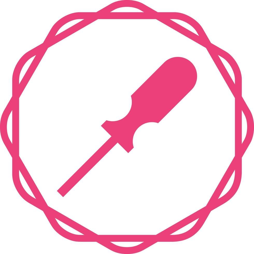 Screw Driver Vector Icon