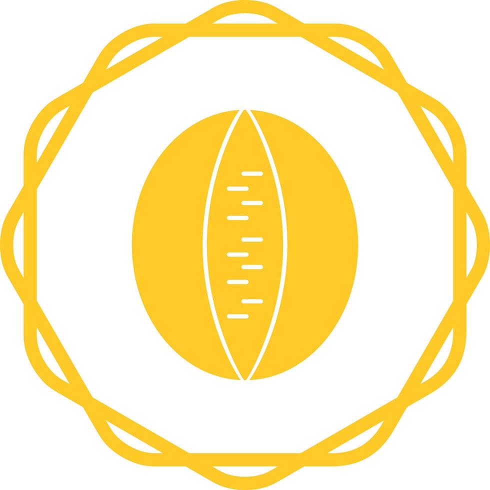 Rockmelon Vector Icon