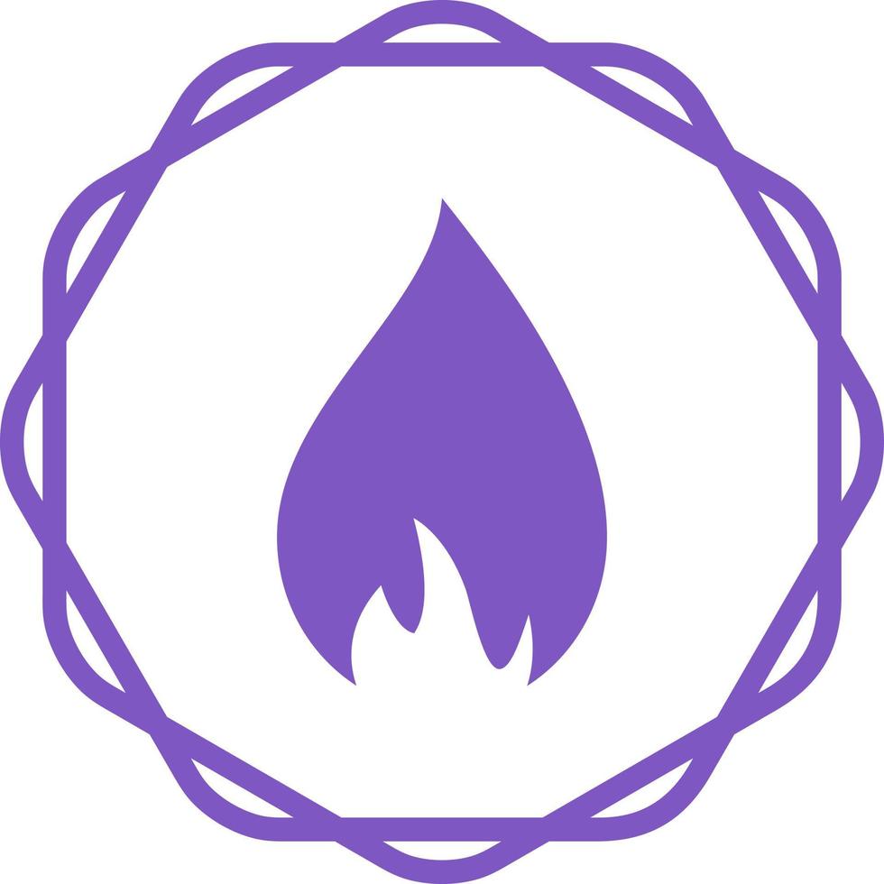 Flame Vector Icon