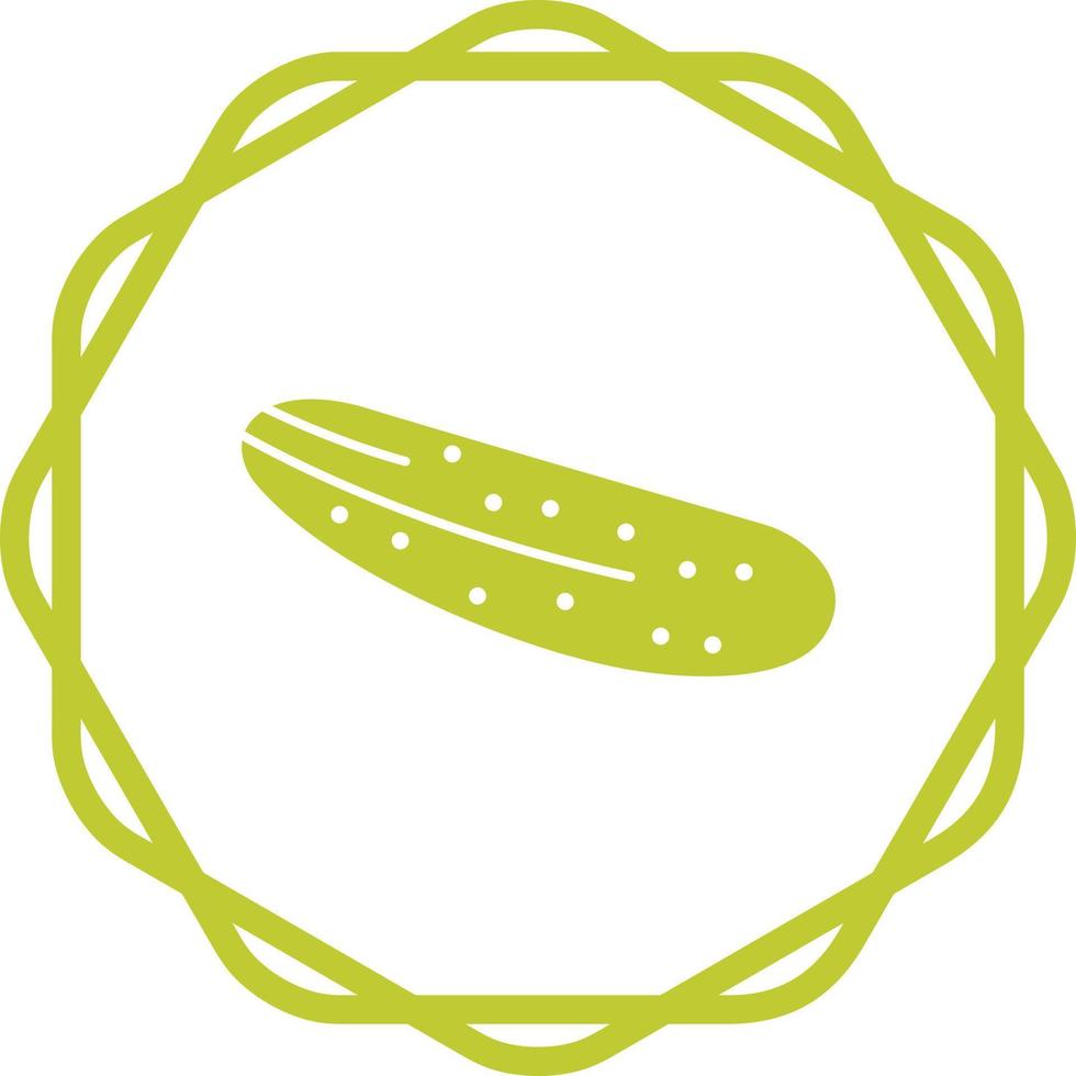 Cucumber Vector Icon