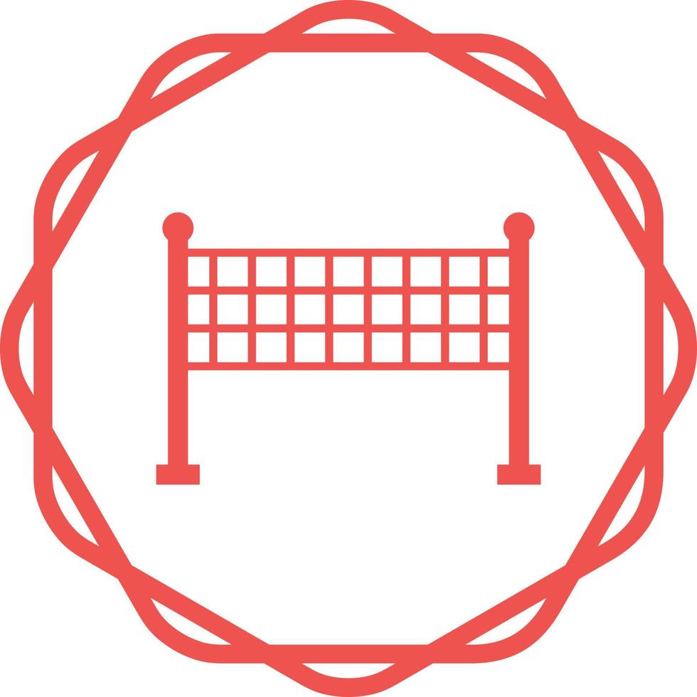 Vollyball Net Vector Icon