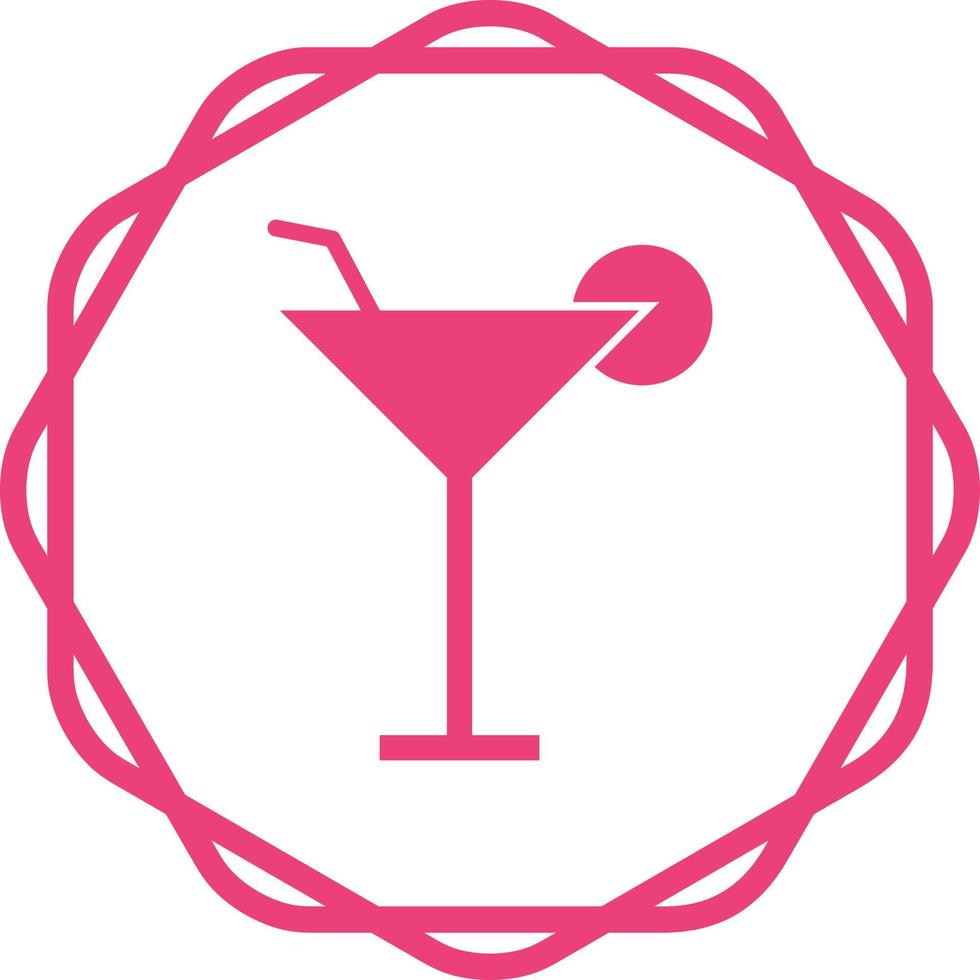 Cocktail Vector Icon