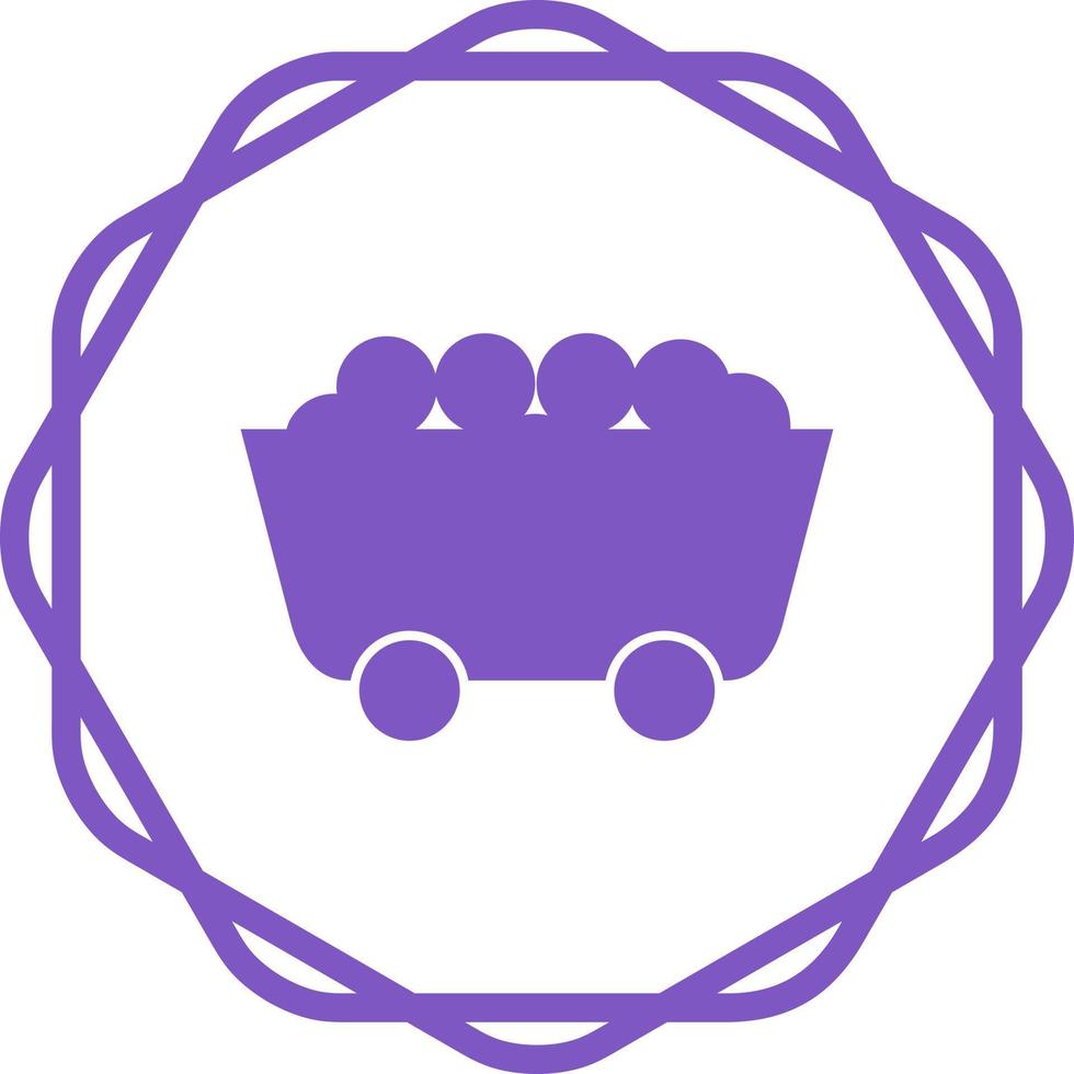 Coal Mine Vector Icon