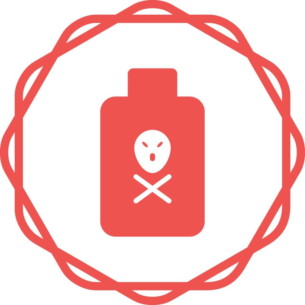Dangerous Chemical Vector Icon