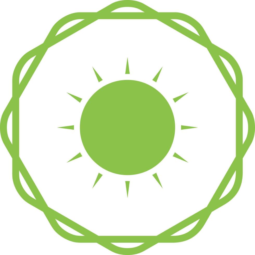 Sun Vector Icon