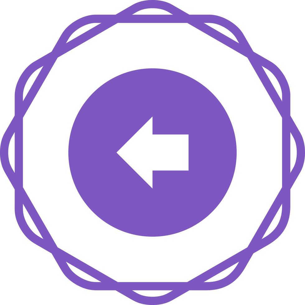 Back Vector Icon