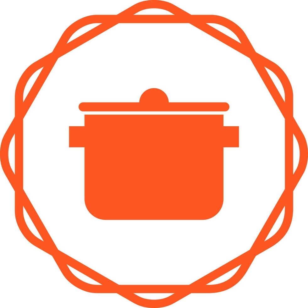 Cooking Pot Vector Icon