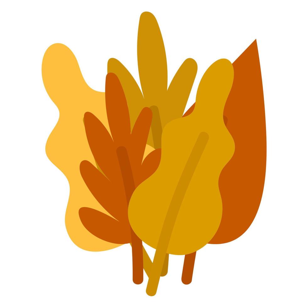 autumn leafs, element for your design. vector