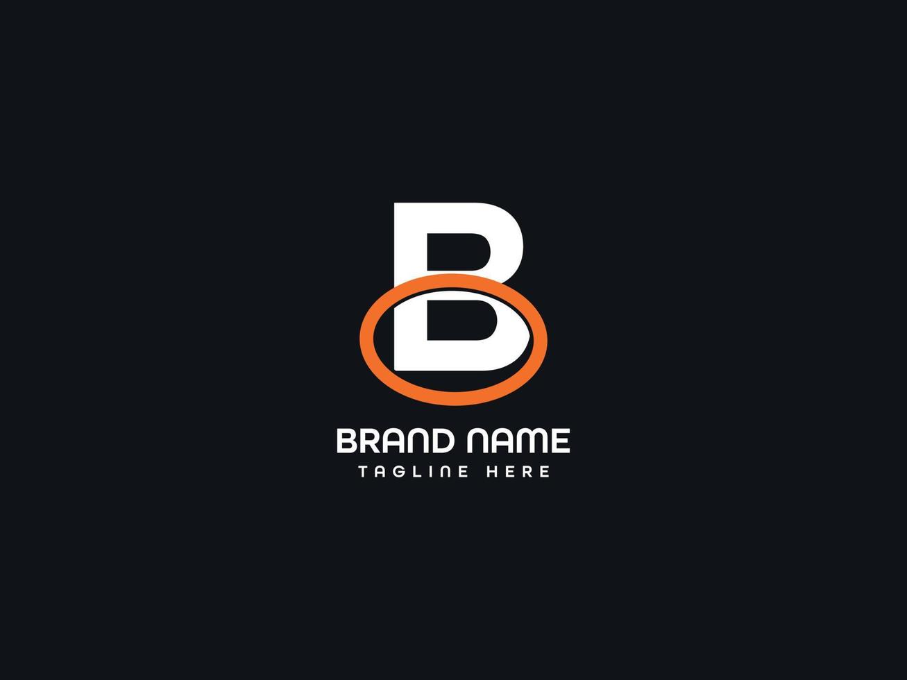 b letter logo vector